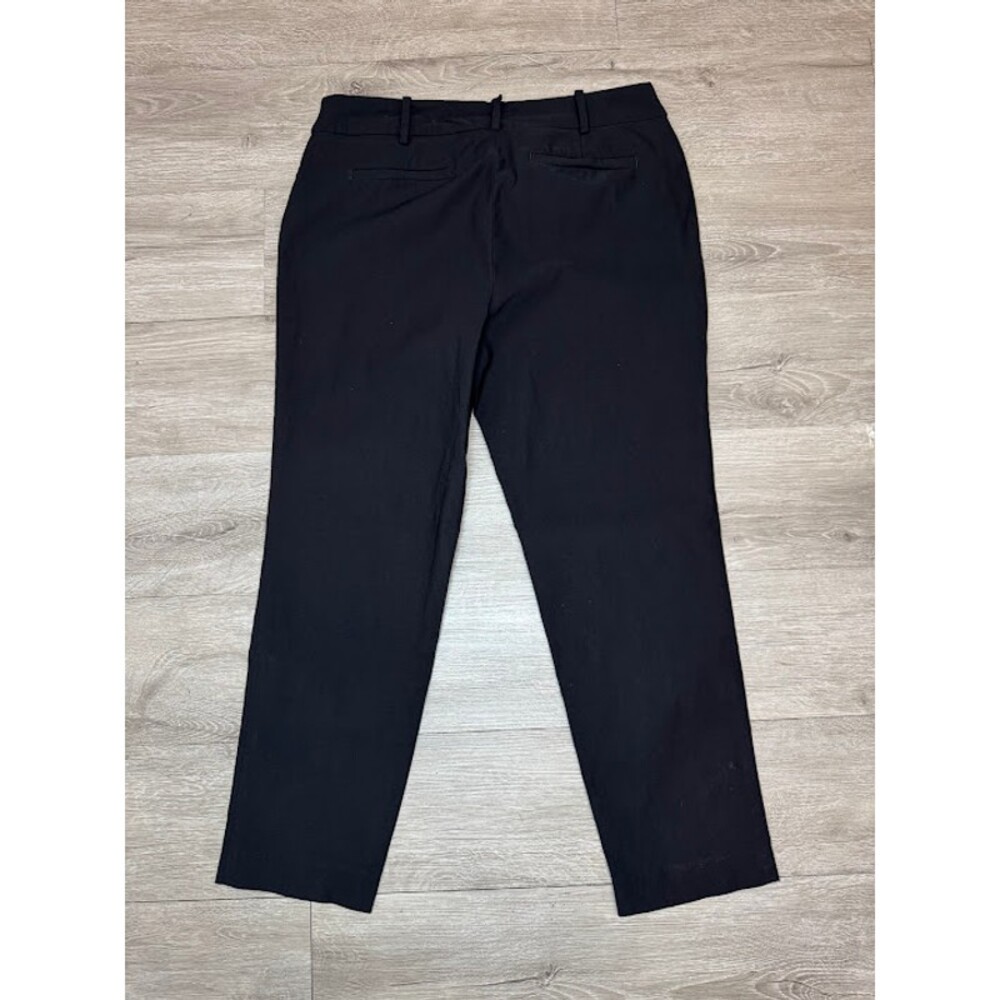 Black Modern Fit Ankle Dress Pants Petite 4 Workwear - Picture 4 of 5